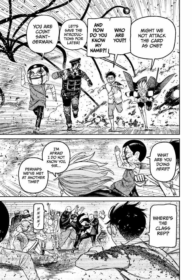 Dandadan Chapter 162 page 3 - Chapter 162: Let's Blow the Demonic Fairy-Tale Card Away!