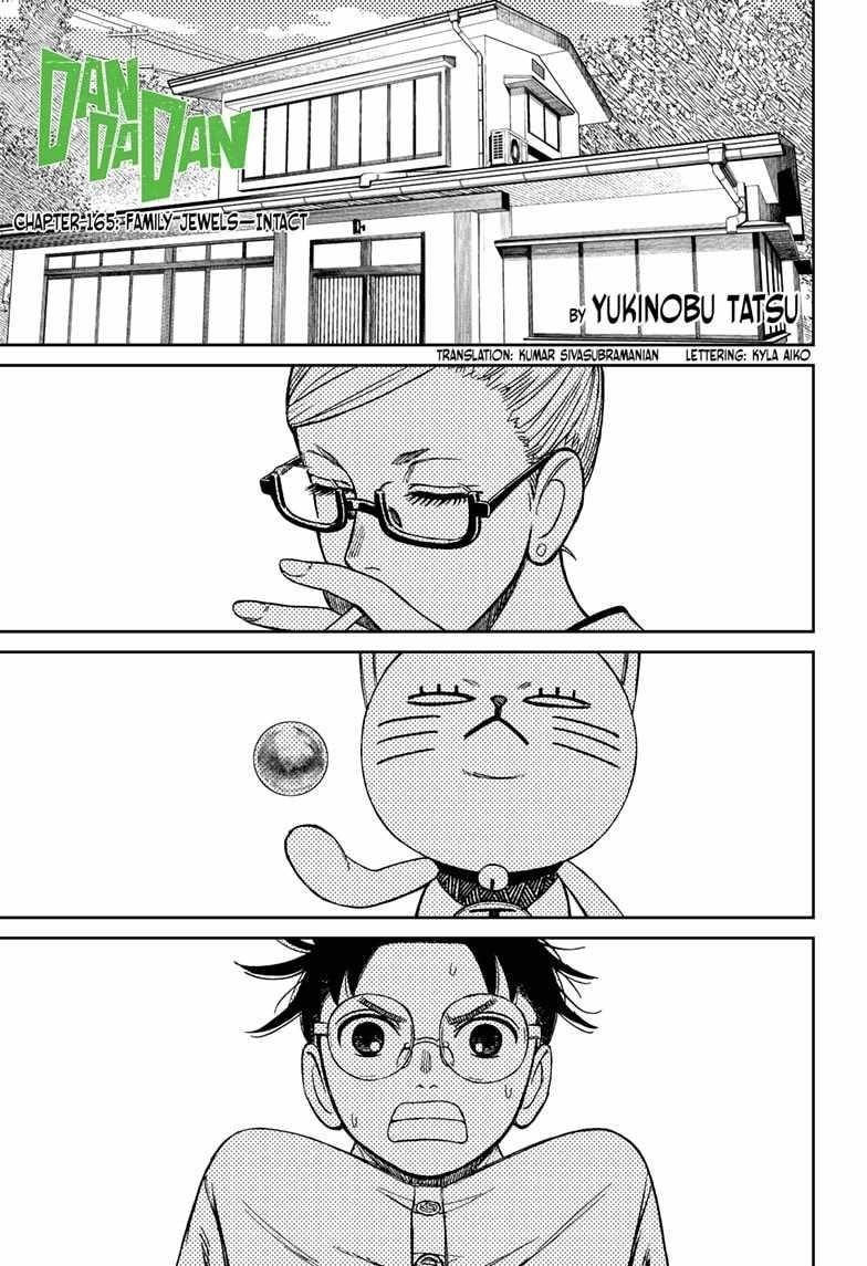 Dandadan Chapter 165 page 1 - Chapter 165: Family Jewels—Intact