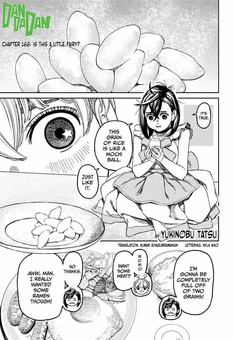 Dandadan Chapter 166 page 1 - Chapter 166: Is This a Little Fairy?