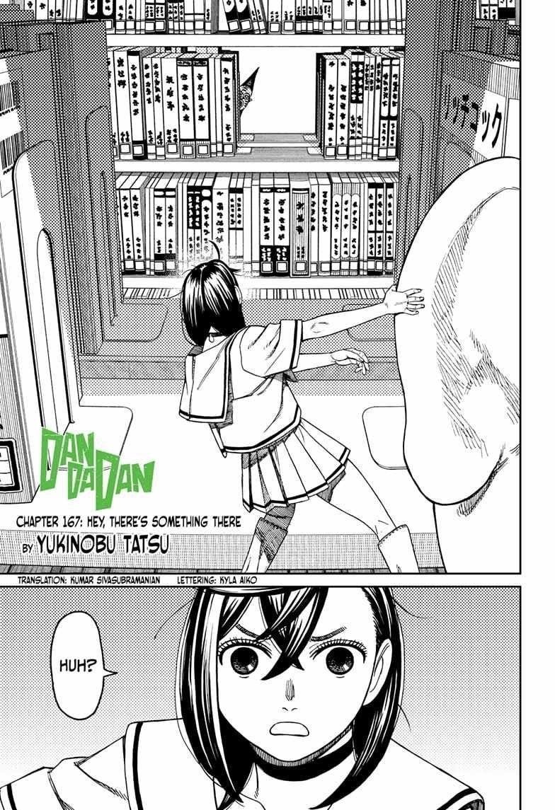 Dandadan Chapter 167 page 1 - Chapter 167: Hey, There's Something There
