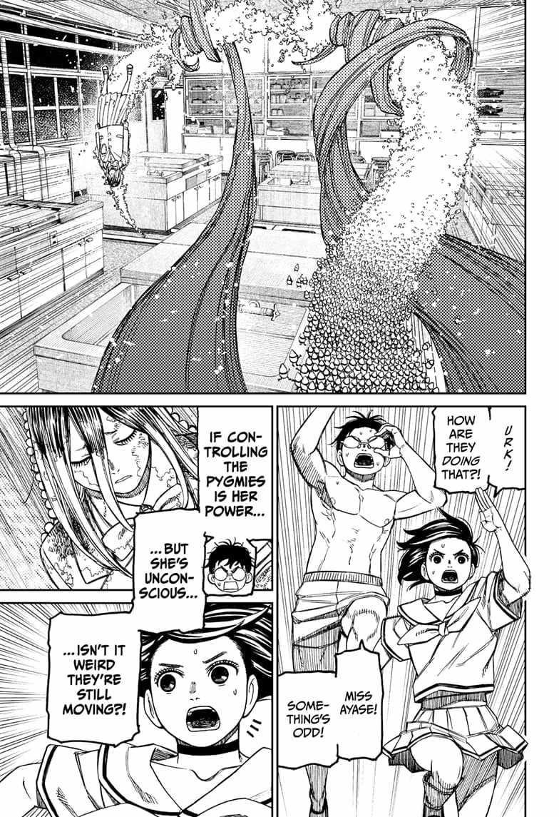 Dandadan Chapter 173 page 7 - Chapter 173: Corner the Criminal!