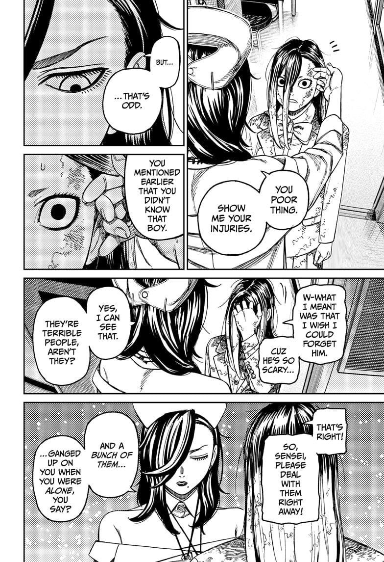 Dandadan Chapter 174 page 8 - Chapter 174: Queen Sensei's Infirmary