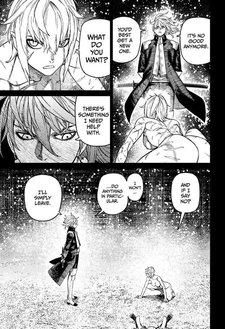 Dandadan Chapter 182 page 5 - Chapter 182: Something's Taken the Bait