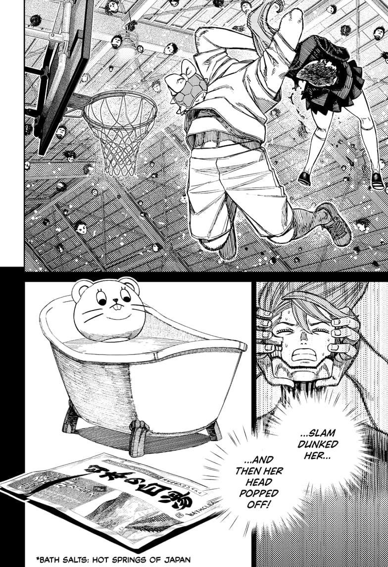 Dandadan Chapter 184 page 10 - Chapter 184: The Class Rep's Head