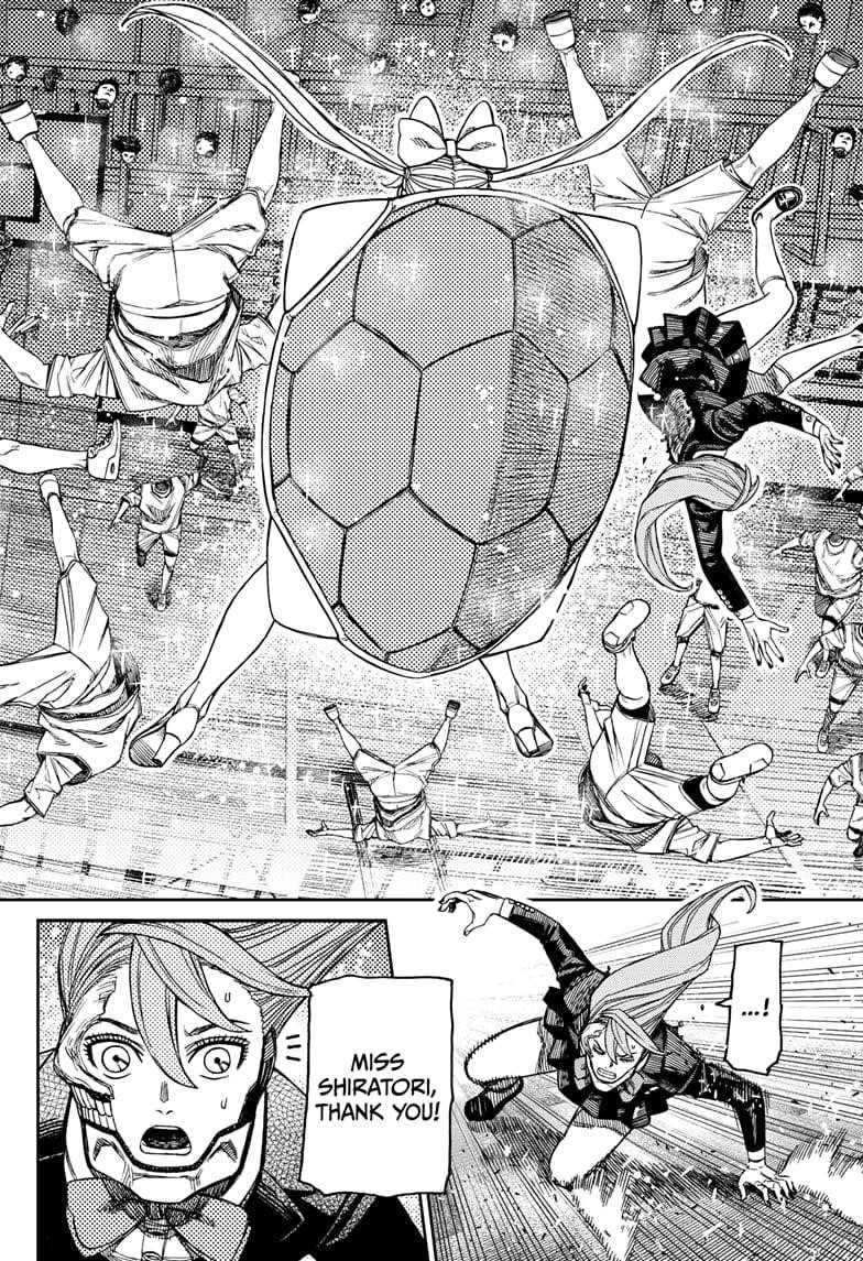Dandadan Chapter 184 page 16 - Chapter 184: The Class Rep's Head