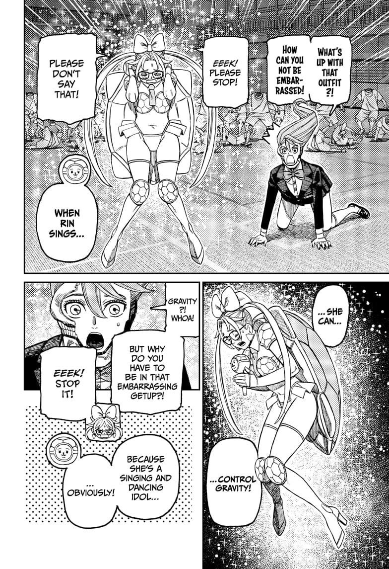 Dandadan Chapter 184 page 18 - Chapter 184: The Class Rep's Head