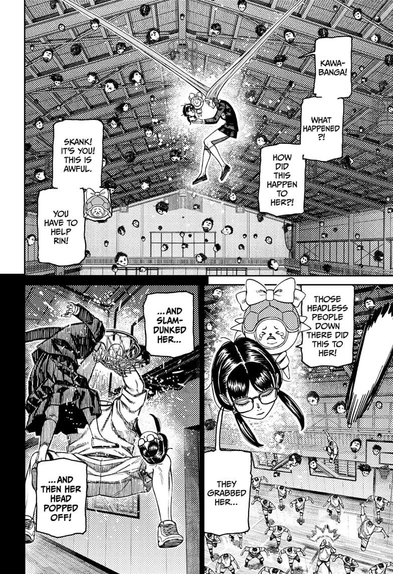 Dandadan Chapter 184 page 2 - Chapter 184: The Class Rep's Head