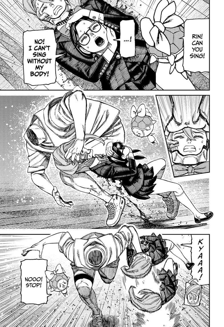 Dandadan Chapter 184 page 9 - Chapter 184: The Class Rep's Head