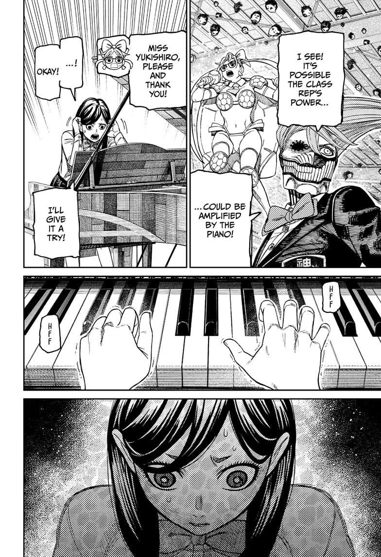 Dandadan Chapter 186 page 10 - Chapter 186: Koki Yukishiro's Power