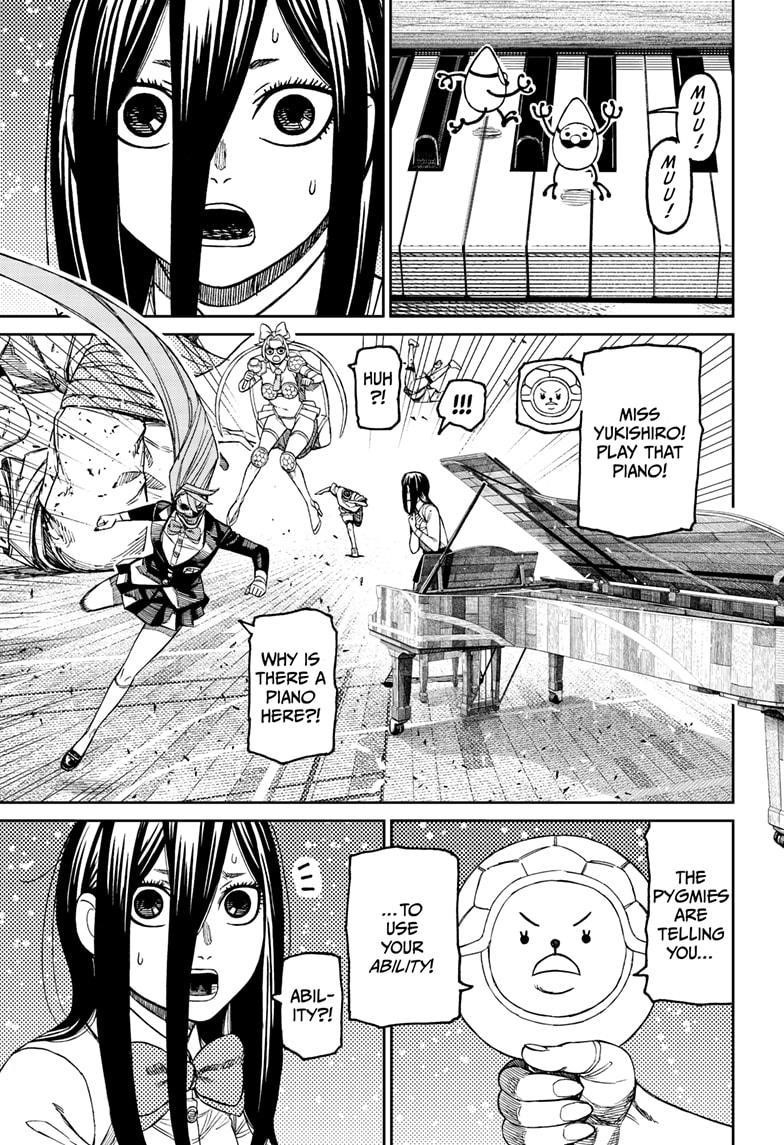 Dandadan Chapter 186 page 9 - Chapter 186: Koki Yukishiro's Power