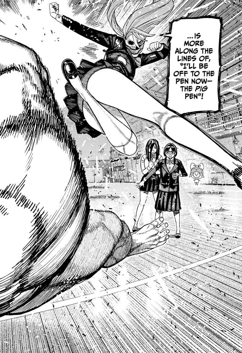 Dandadan Chapter 187 page 22 - Chapter 187: Kick the Crap Outta Murakami!