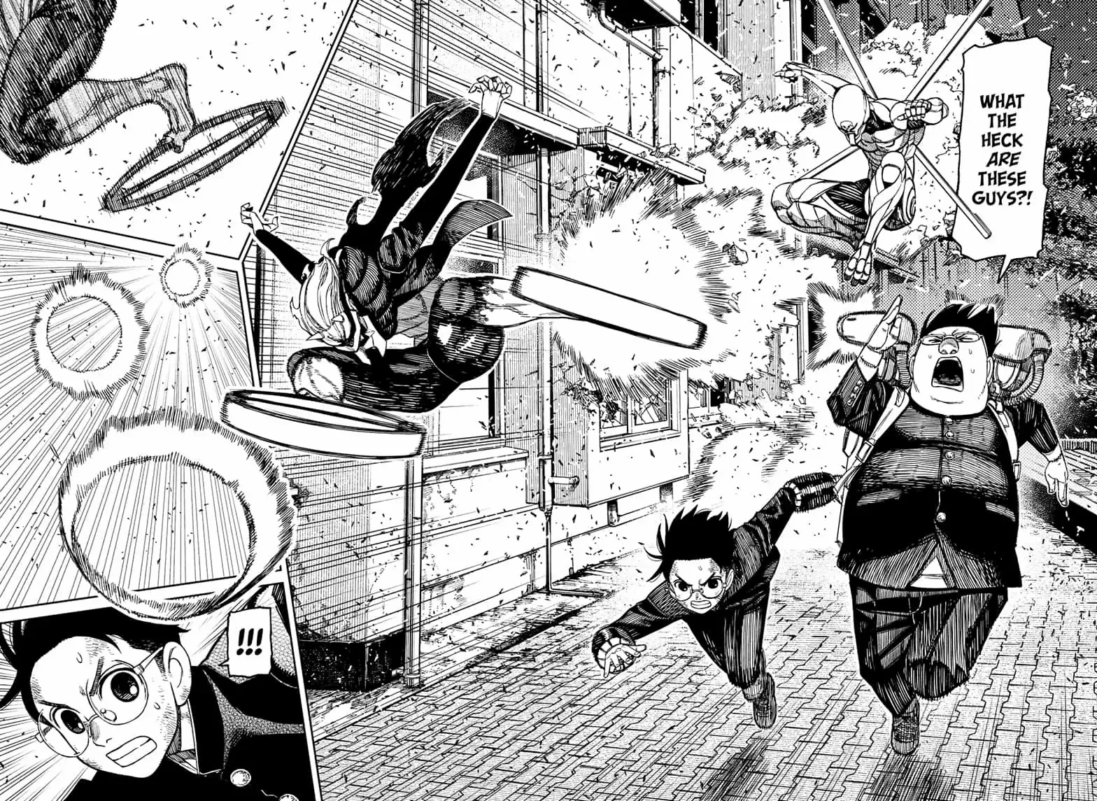 Dandadan Chapter 188 page 2 - Chapter 188: Okarun and Kinta