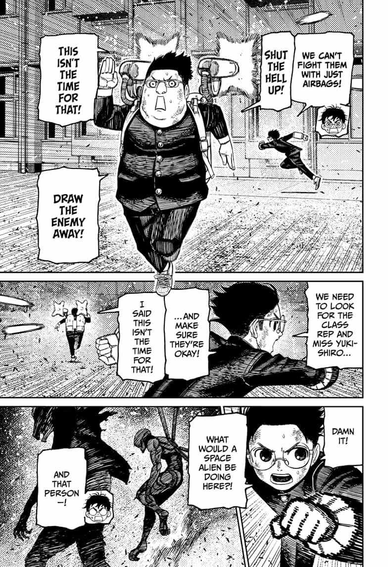Dandadan Chapter 188 page 4 - Chapter 188: Okarun and Kinta