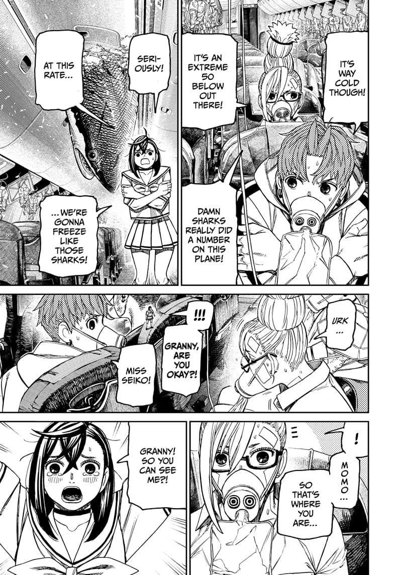 Dandadan Chapter 195 page 11 - Chapter 195: It's a Typhoon Direct Hit