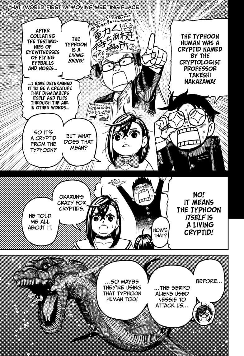 Dandadan Chapter 195 page 15 - Chapter 195: It's a Typhoon Direct Hit