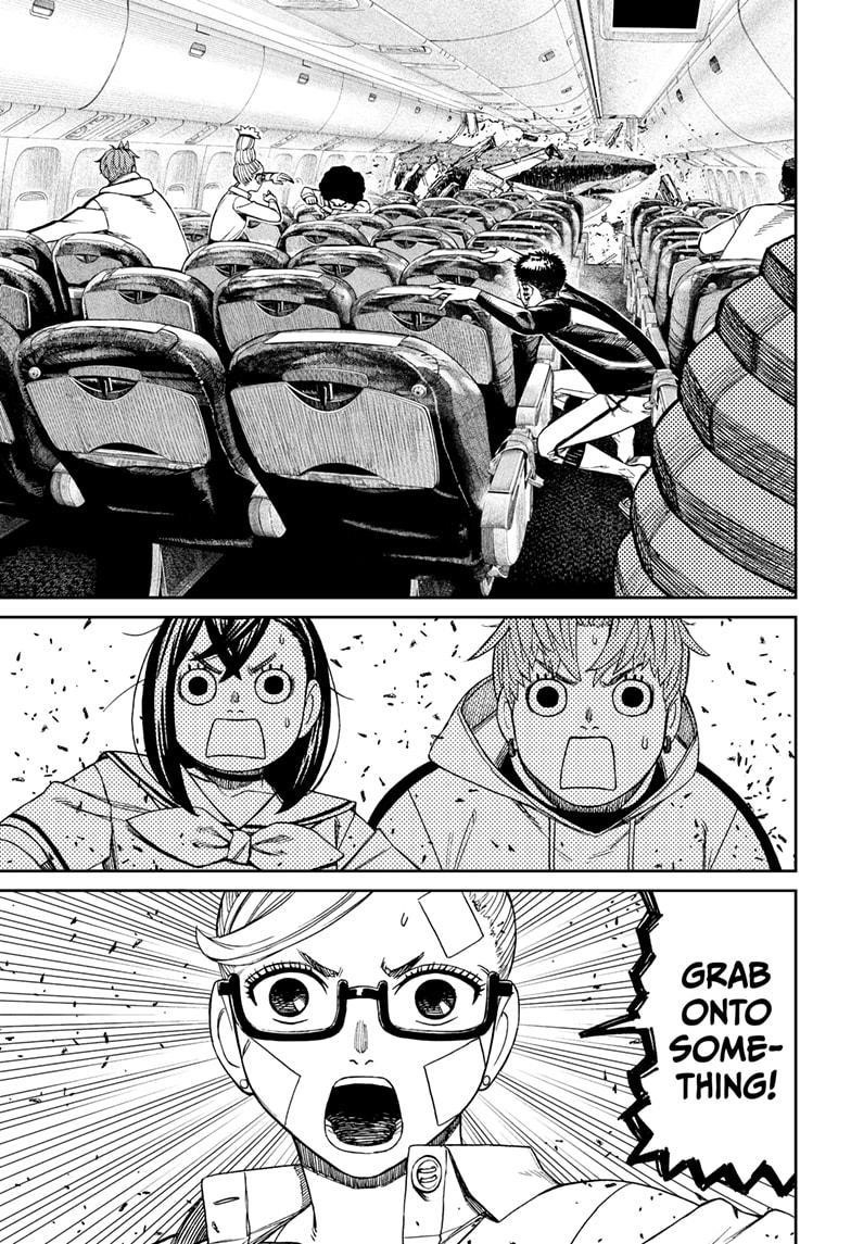 Dandadan Chapter 195 page 3 - Chapter 195: It's a Typhoon Direct Hit