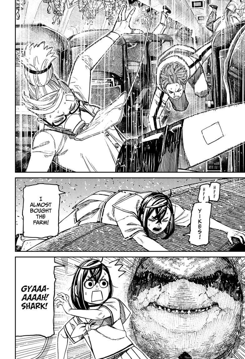 Dandadan Chapter 195 page 8 - Chapter 195: It's a Typhoon Direct Hit