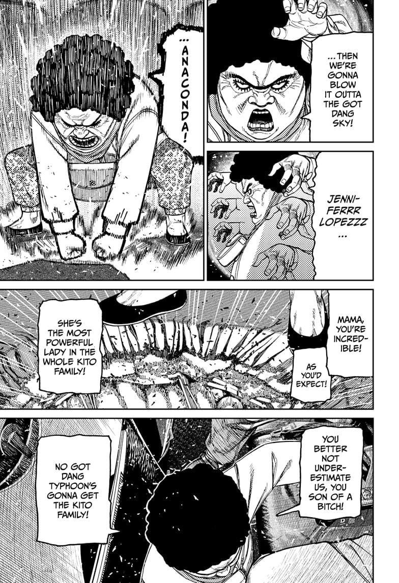 Dandadan Chapter 196 page 11 - Chapter 196: Let's Blow Away That Typhoon