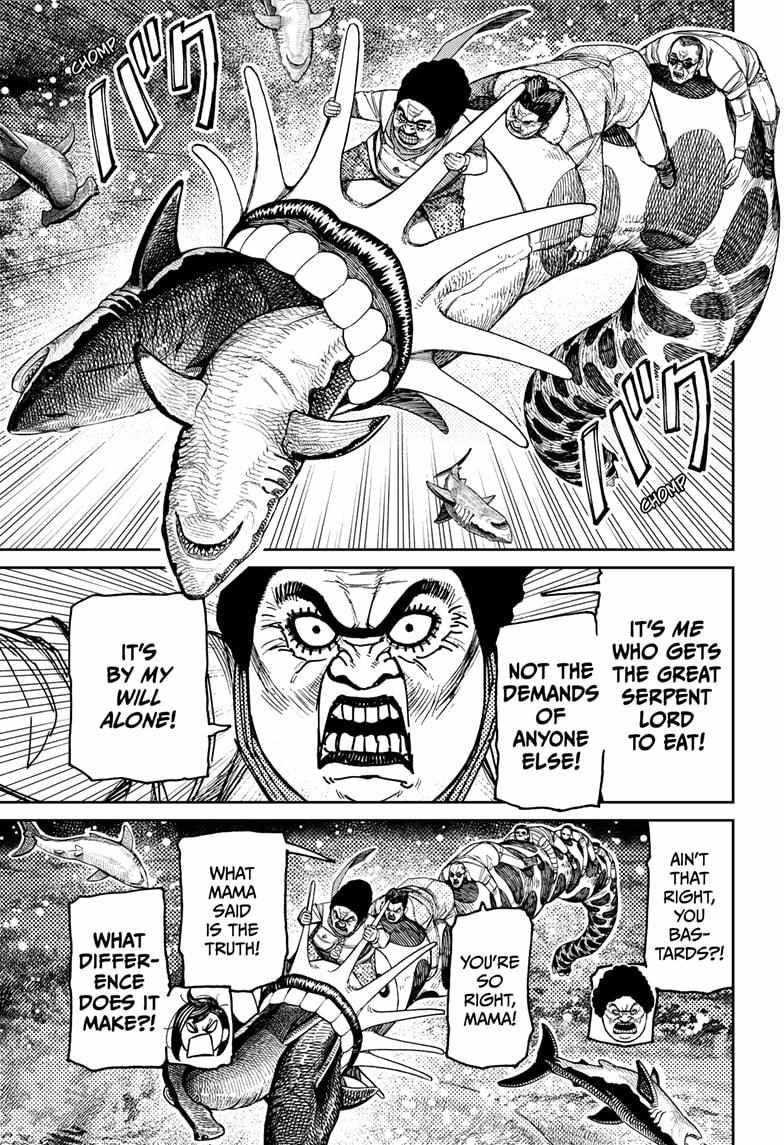 Dandadan Chapter 198 page 11 - Chapter 198: Smash the Typhoon's Eye!