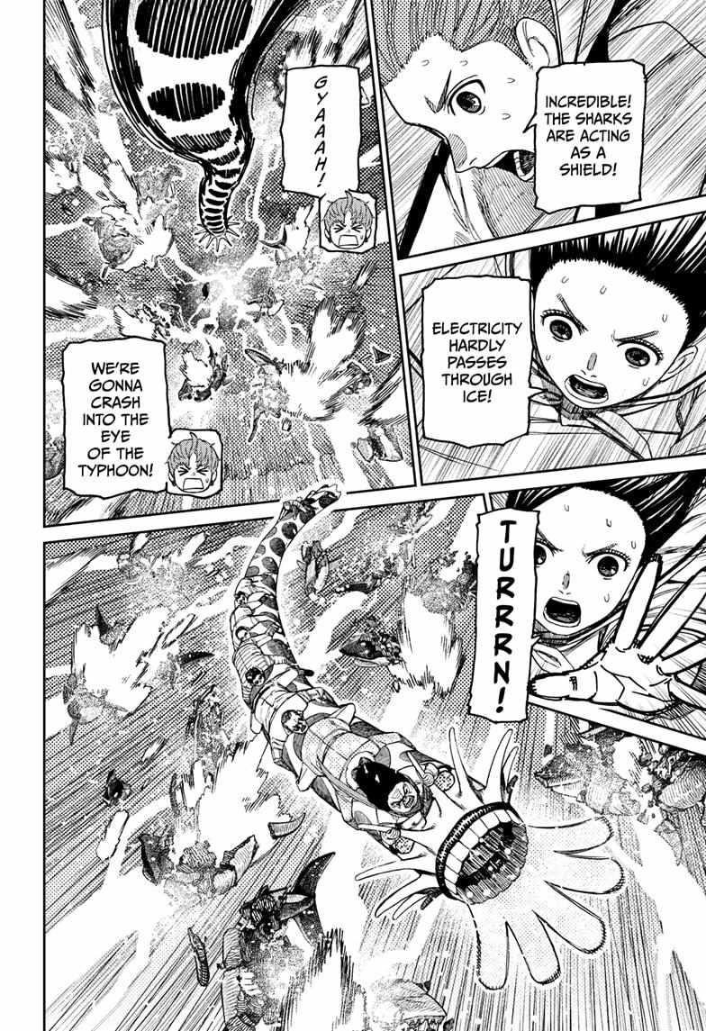 Dandadan Chapter 198 page 14 - Chapter 198: Smash the Typhoon's Eye!