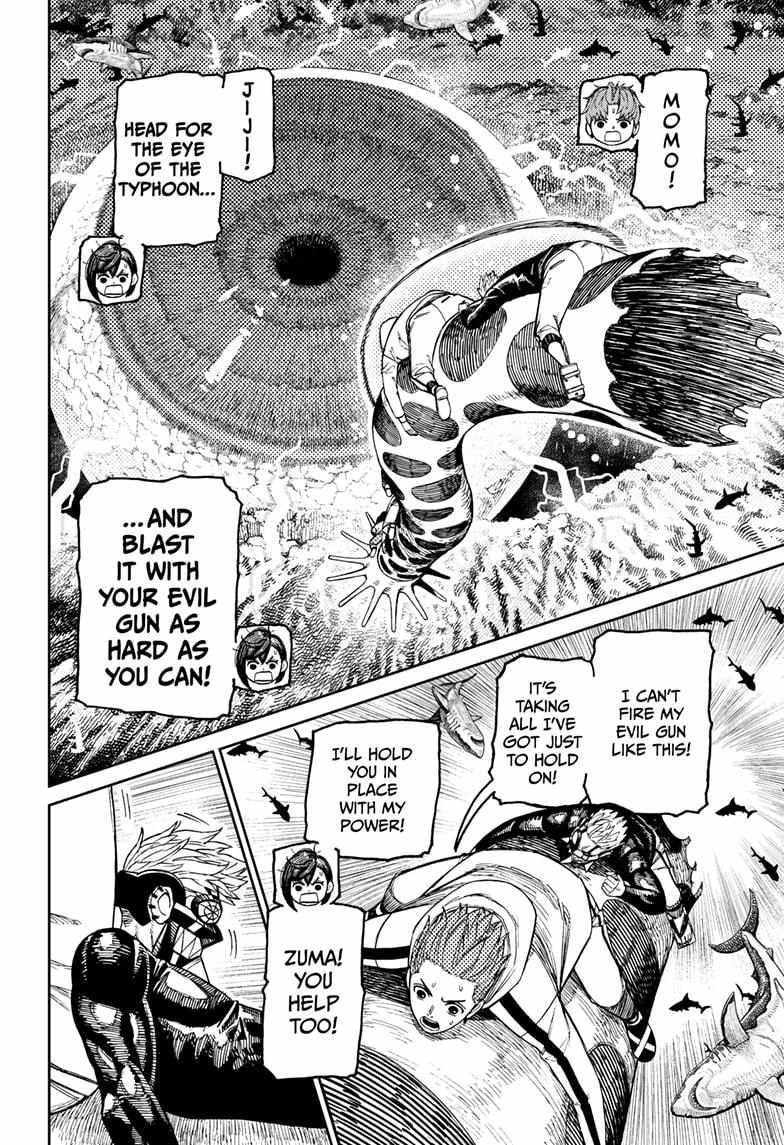 Dandadan Chapter 198 page 2 - Chapter 198: Smash the Typhoon's Eye!