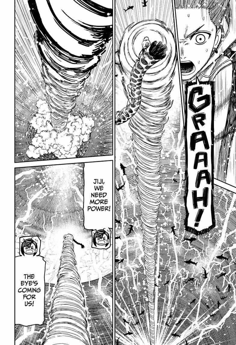 Dandadan Chapter 198 page 20 - Chapter 198: Smash the Typhoon's Eye!