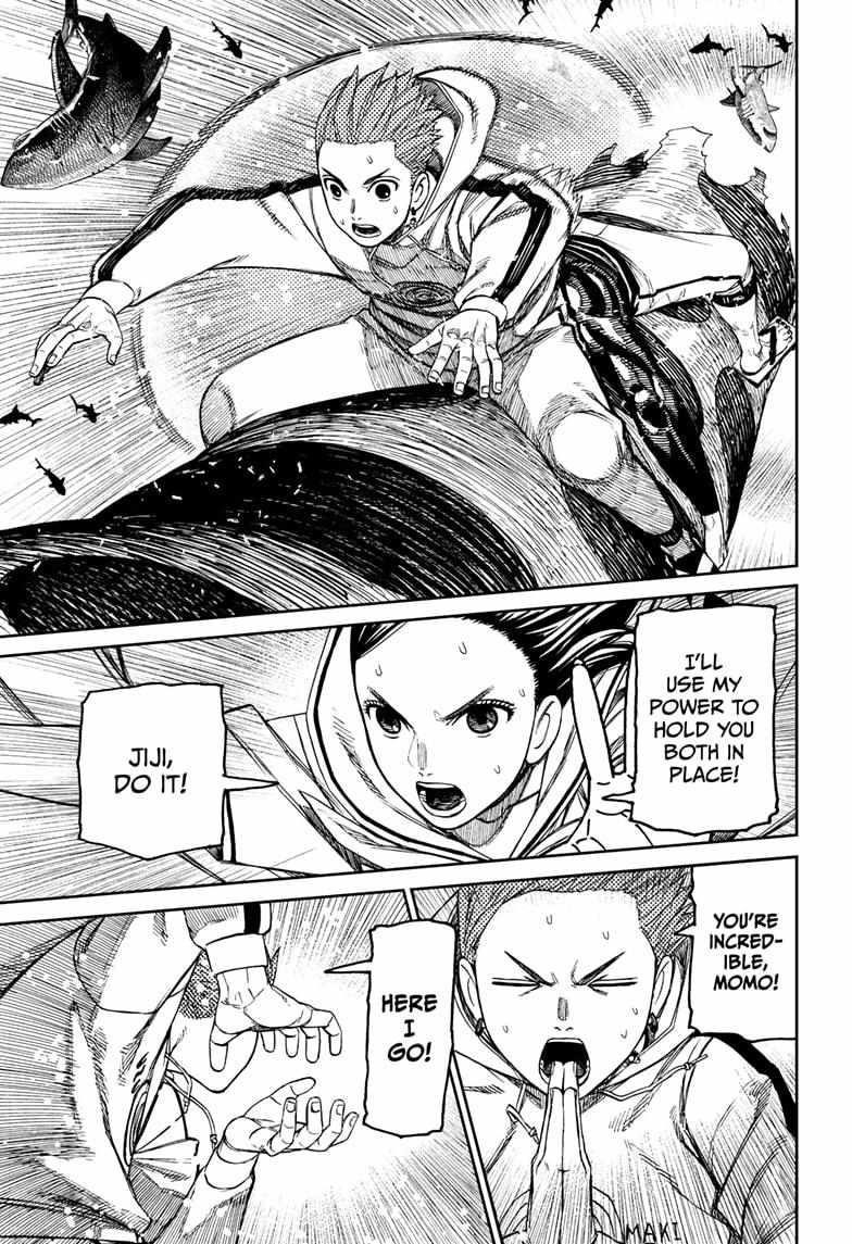Dandadan Chapter 198 page 3 - Chapter 198: Smash the Typhoon's Eye!