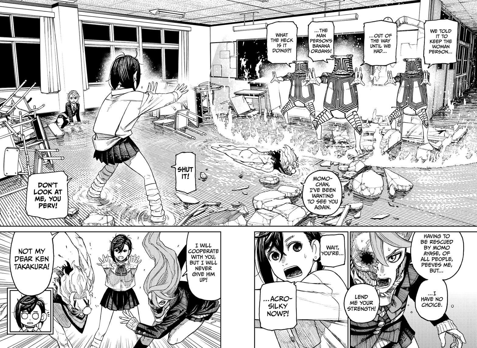 Dandadan Chapter 22 page 2 - Chapter 22: Momo Still Has Some Pent-Up Feelings