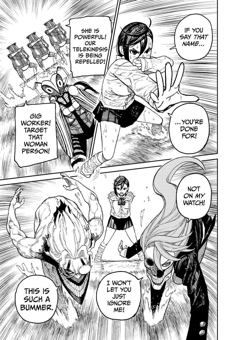 Dandadan Chapter 22 page 8 - Chapter 22: Momo Still Has Some Pent-Up Feelings