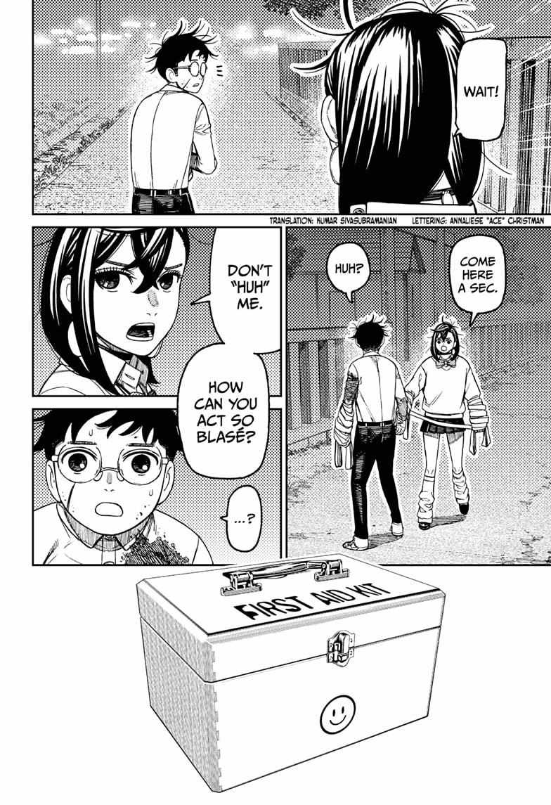 Dandadan Chapter 220 page 2 - Chapter 220: Let's Treat Those Wounds