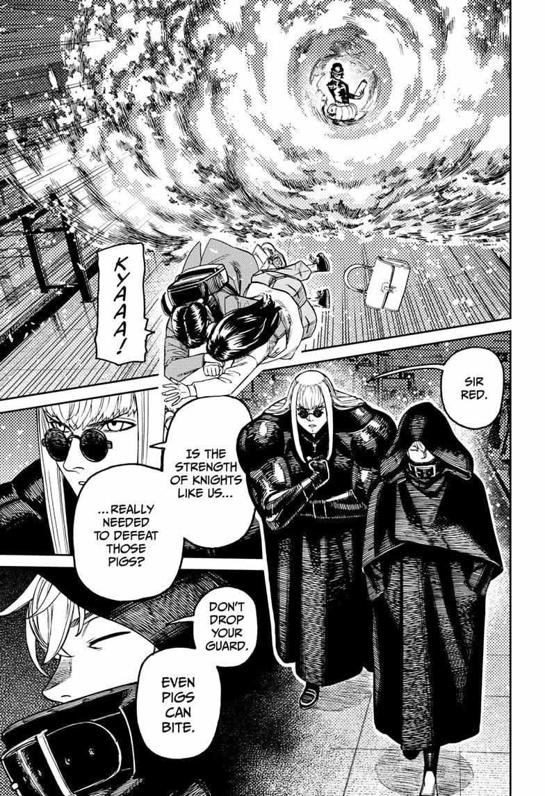 Dandadan Chapter 222 page 4 - Chapter 222: Who Are You People