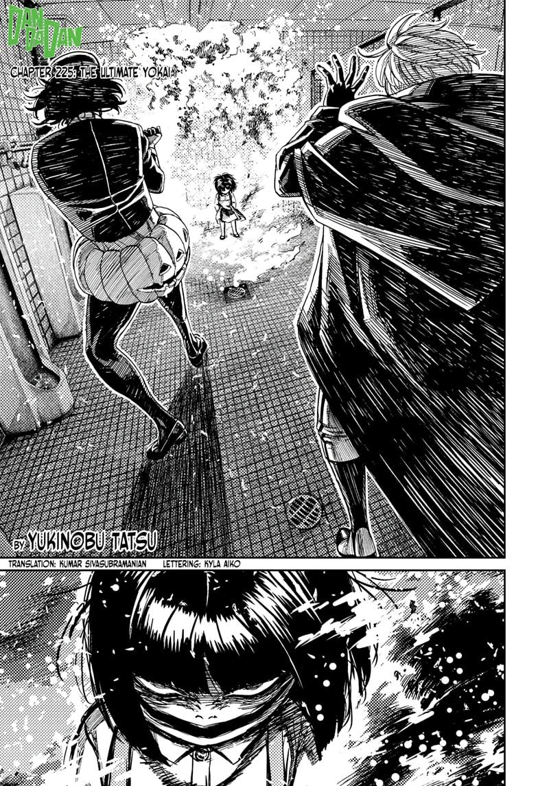 Dandadan Chapter 225 page 1 - Chapter 225: The Ultimate Yokai