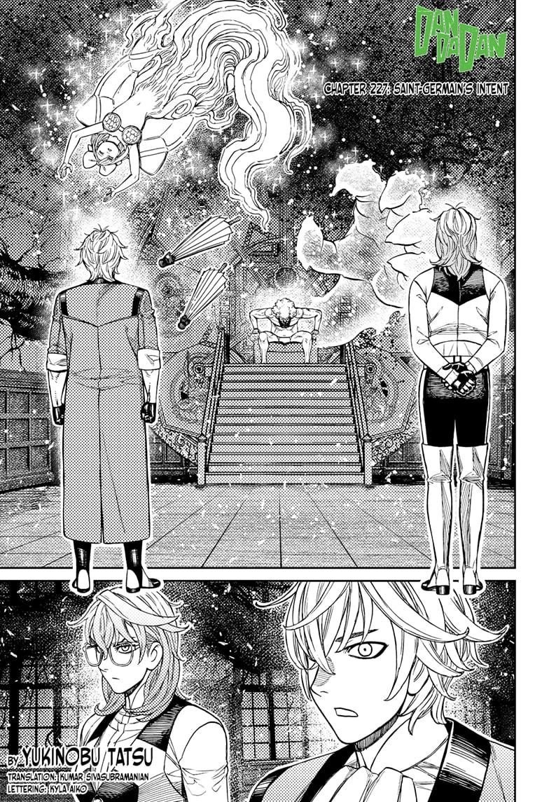 Dandadan Chapter 227 page 1 - Chapter 227: Saint-Germain's Intent