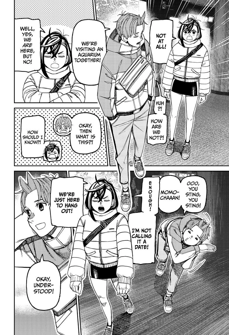 Dandadan Chapter 230 page 14 - Chapter 230: So is it love or not - which is it?