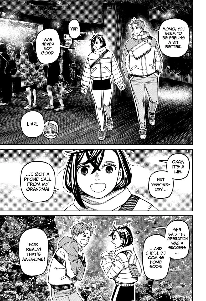Dandadan Chapter 230 page 15 - Chapter 230: So is it love or not - which is it?