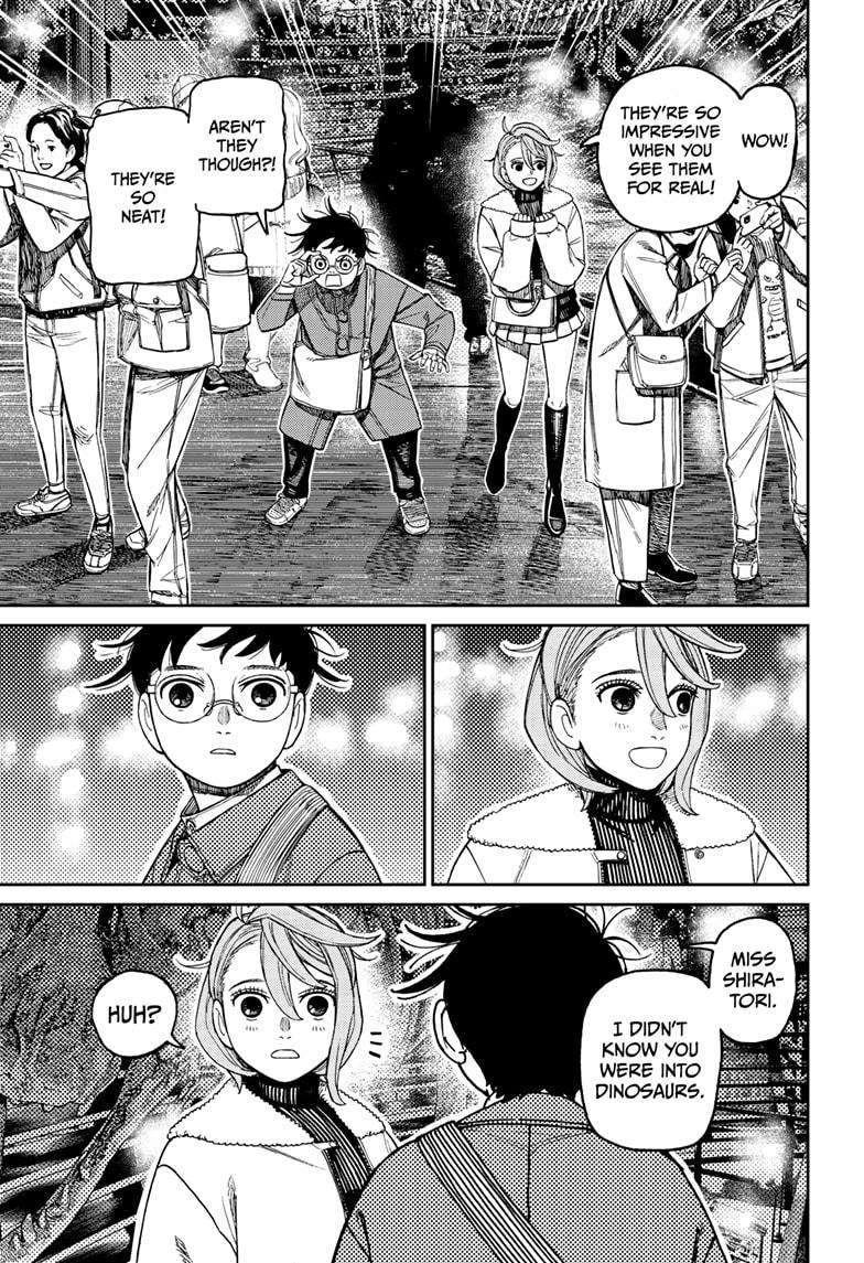 Dandadan Chapter 230 page 3 - Chapter 230: So is it love or not - which is it?