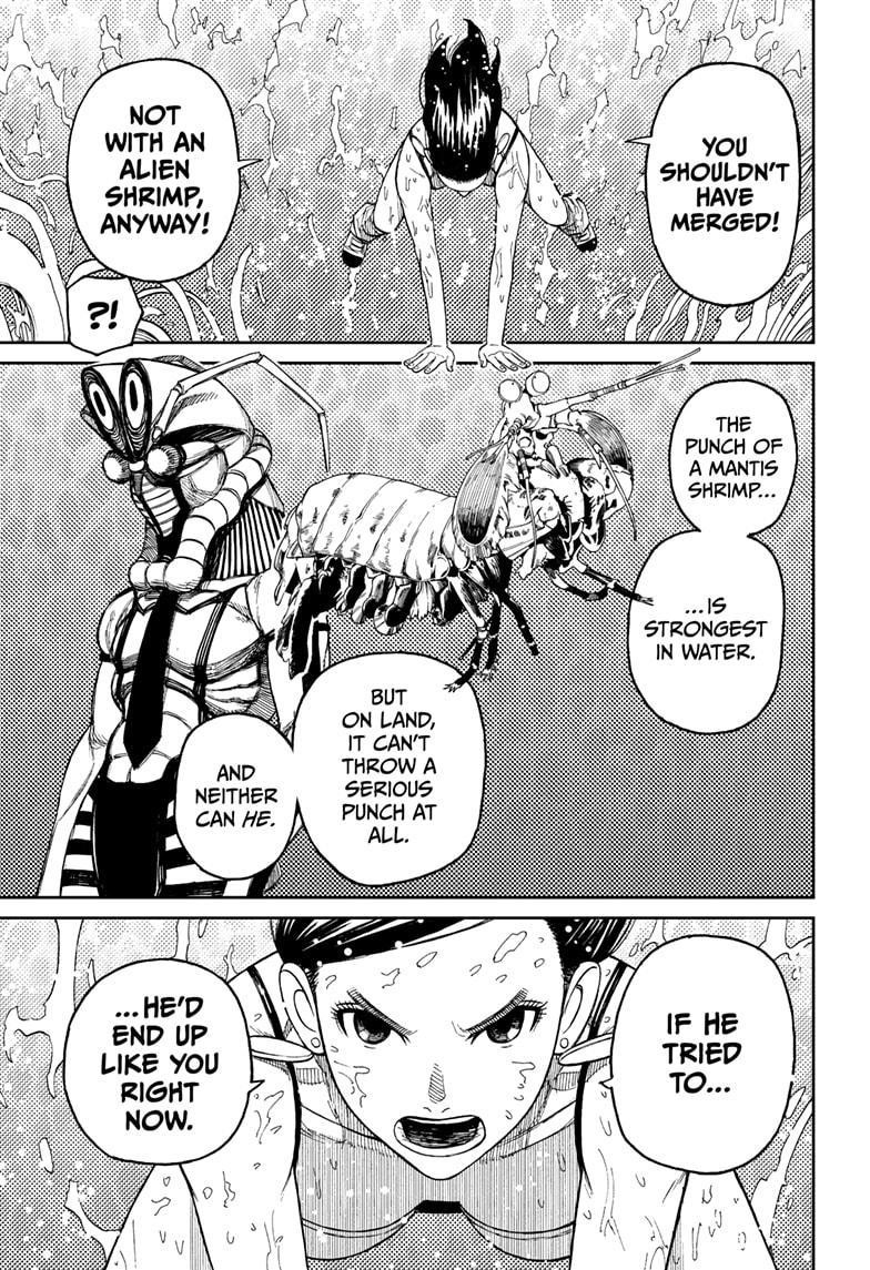 Dandadan Chapter 24 page 19 - Chapter 24: Merge! Serpo Dover Demon Nessie!