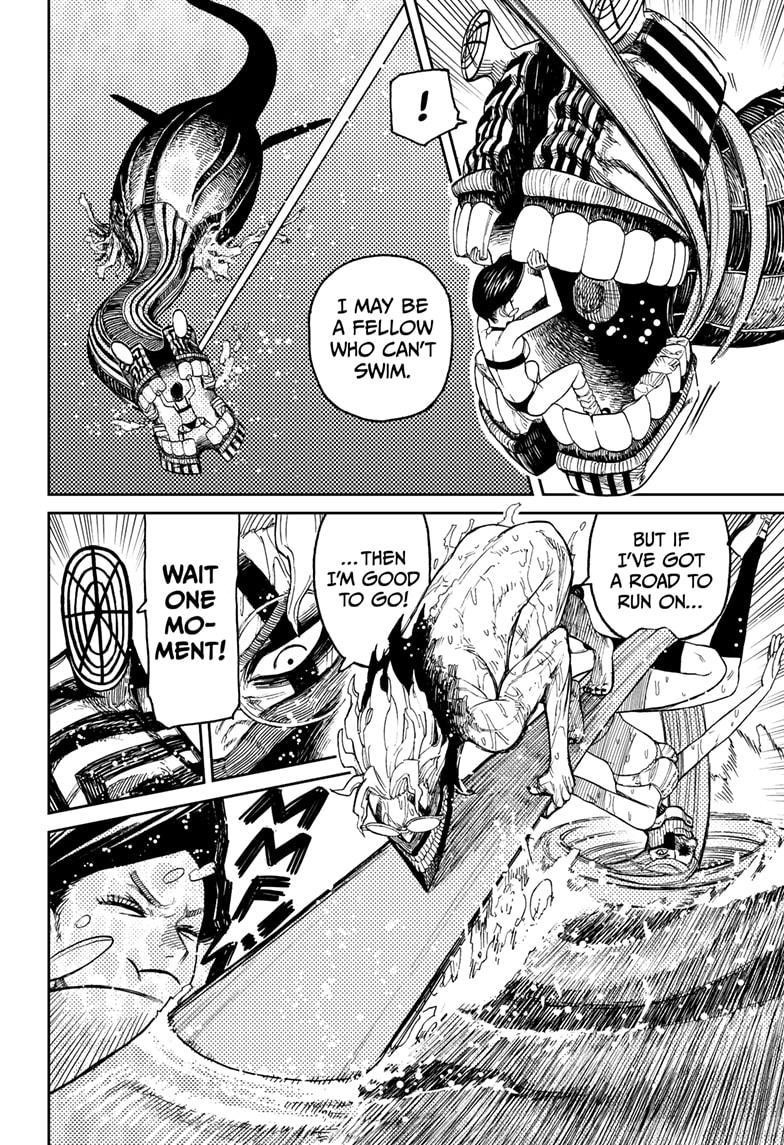 Dandadan Chapter 24 page 22 - Chapter 24: Merge! Serpo Dover Demon Nessie!