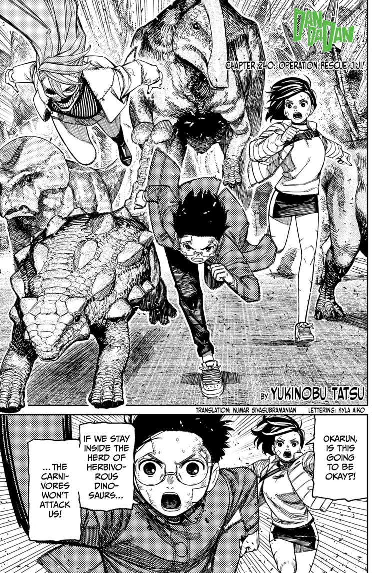 Dandadan Chapter 240 page 1 - Chapter 240