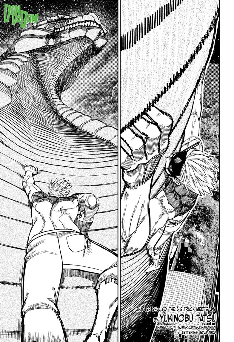 Dandadan Chapter 243 page 1 - Chapter 243