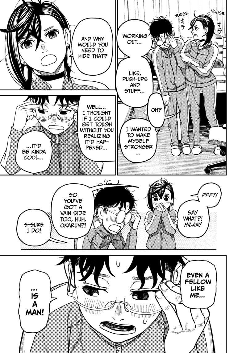 Dandadan Chapter 25 page 16 - Chapter 25: It Makes Your Heart Race, Don't It?!