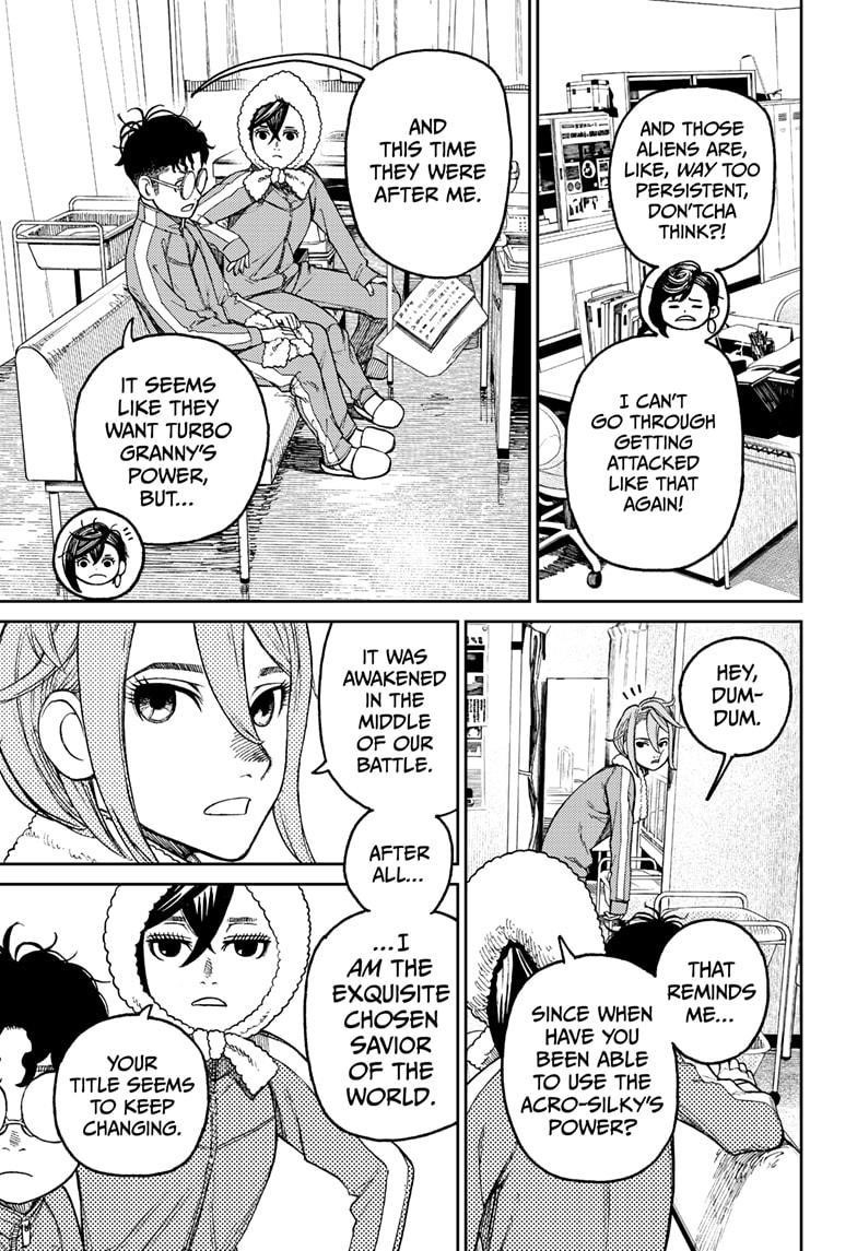 Dandadan Chapter 25 page 8 - Chapter 25: It Makes Your Heart Race, Don't It?!