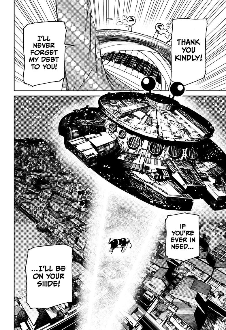 Dandadan Chapter 27 page 15 - Chapter 27: Have You Ever Seen A Cattle Mutiliation?