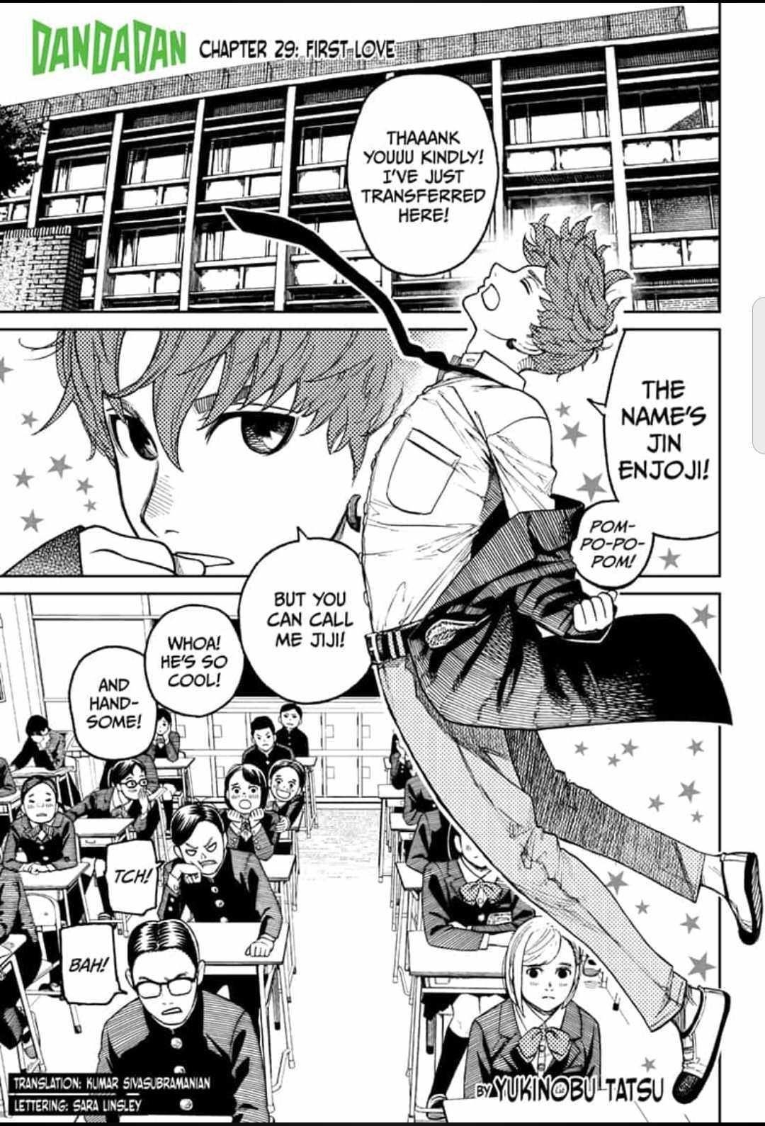 Dandadan Chapter 29 page 1 - Chapter 29: First Love
