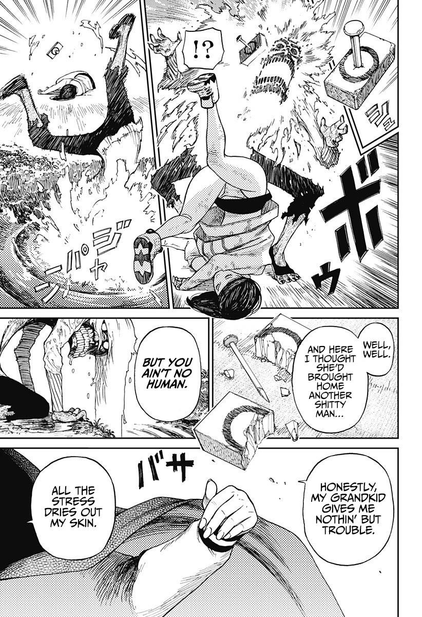 Dandadan Chapter 3 page 8 - Chapter 3: It's a Granny vs. Granny Clash!
