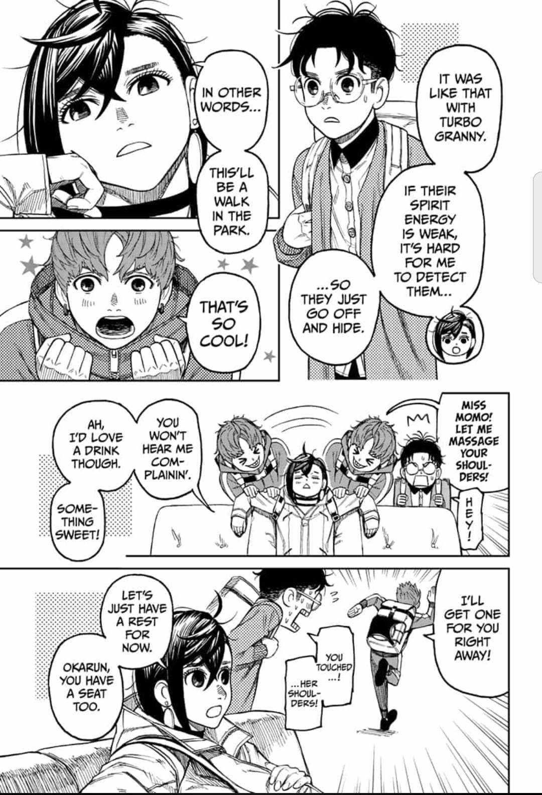 Dandadan Chapter 33 page 5 - Chapter 33: Better Decide Which One's Into Her