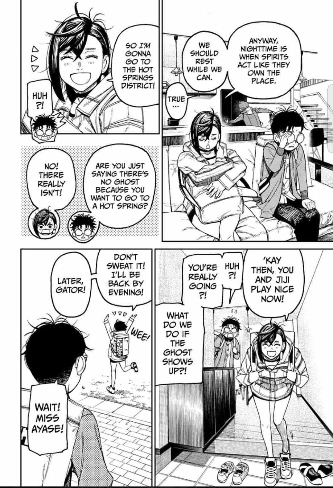 Dandadan Chapter 33 page 6 - Chapter 33: Better Decide Which One's Into Her