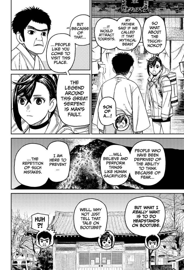 Dandadan Chapter 35 page 16 - Chapter 35: Where's The Tsuchinoko Monster?