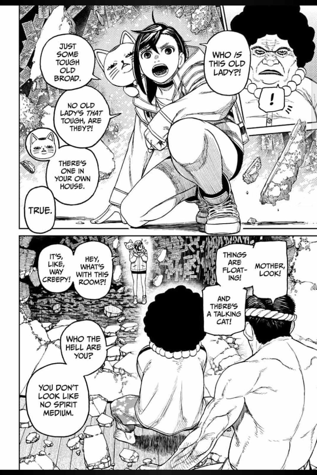 Dandadan Chapter 36 page 14 - Chapter 36: The Kito Family's Old Lady