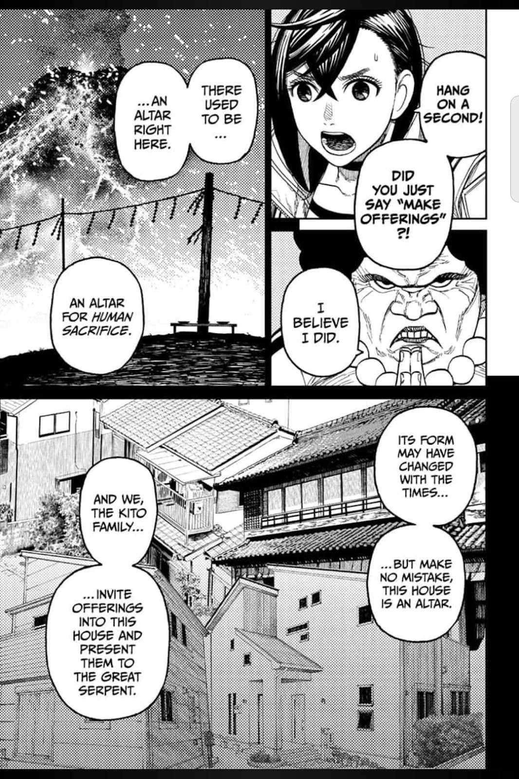 Dandadan Chapter 36 page 17 - Chapter 36: The Kito Family's Old Lady